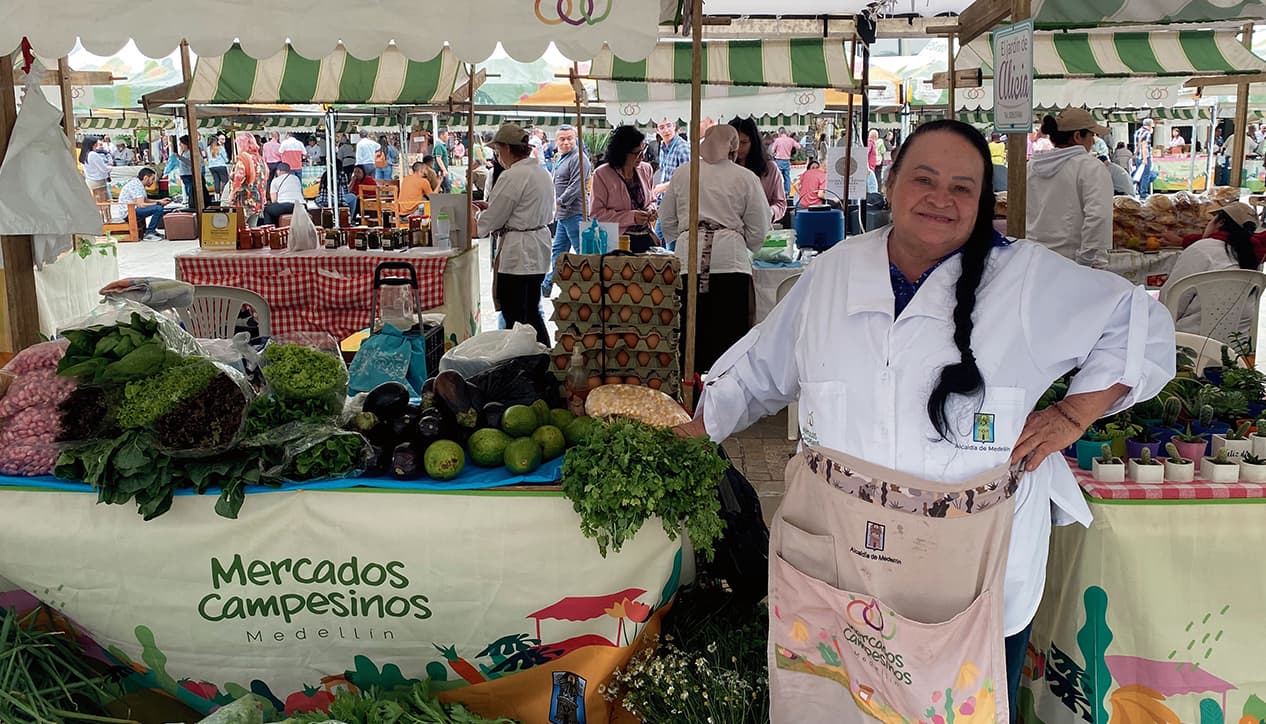 Visitar los Mercados Campesinos