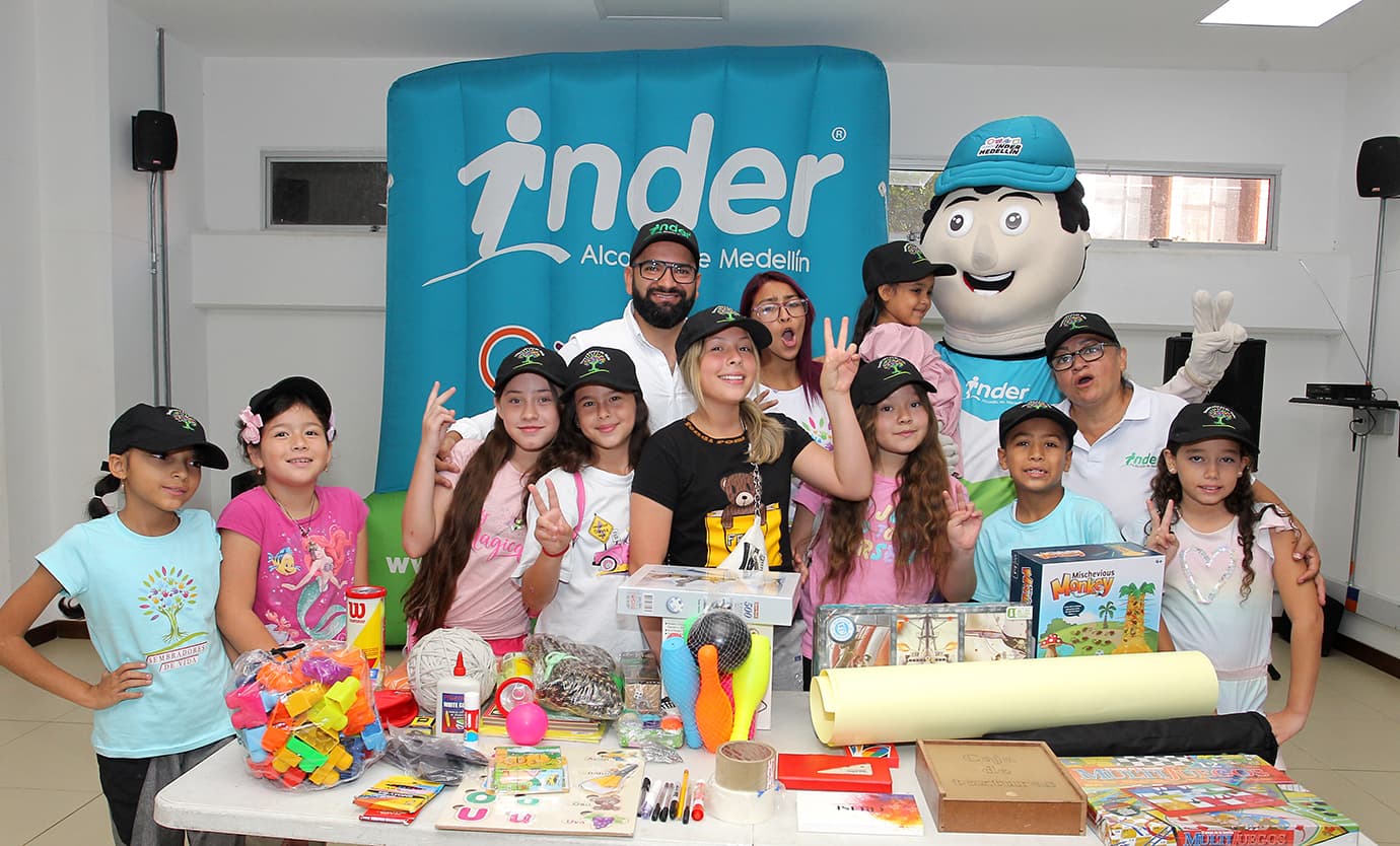 El INDER entregó elementos de dotación para el deporte en El Poblado