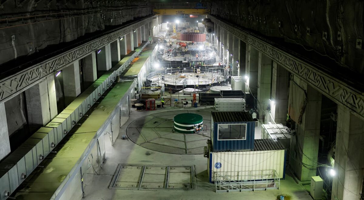 91 %, el avance de obras del proyecto Hidroituango
