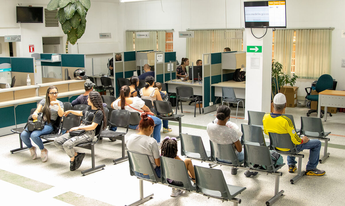 Atención al ciudadano de la alcaldía de Medellín