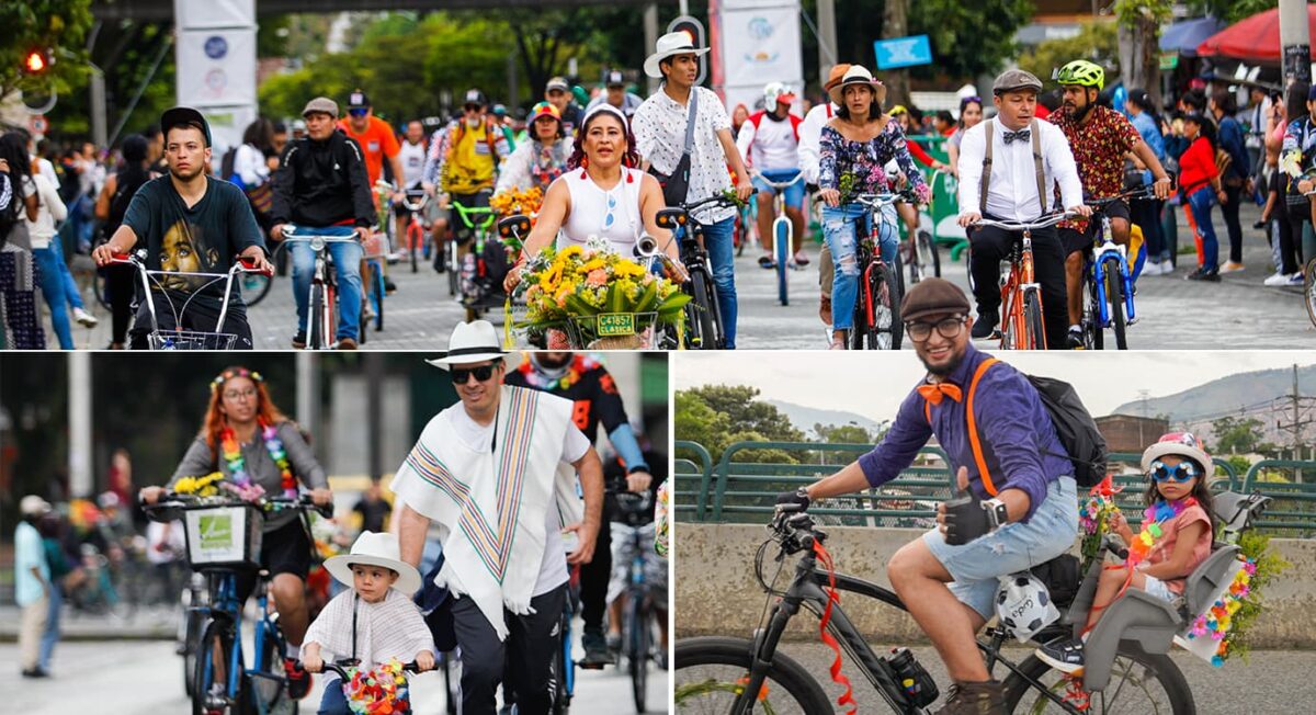 Feria de las Flores al Ritmo de Bicicleta en Medellín
