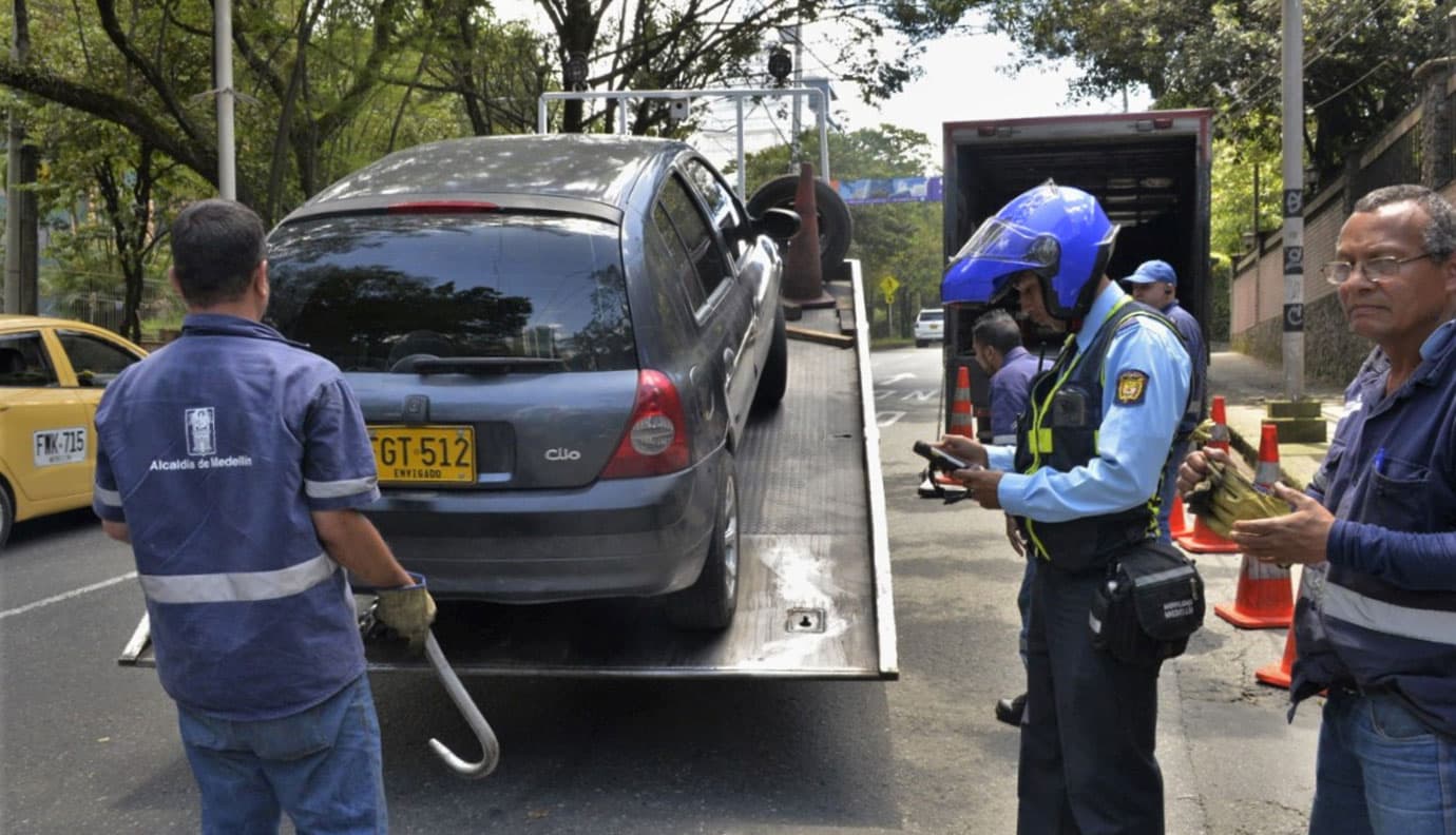 Inician sanciones por el pico y placa en Medellín