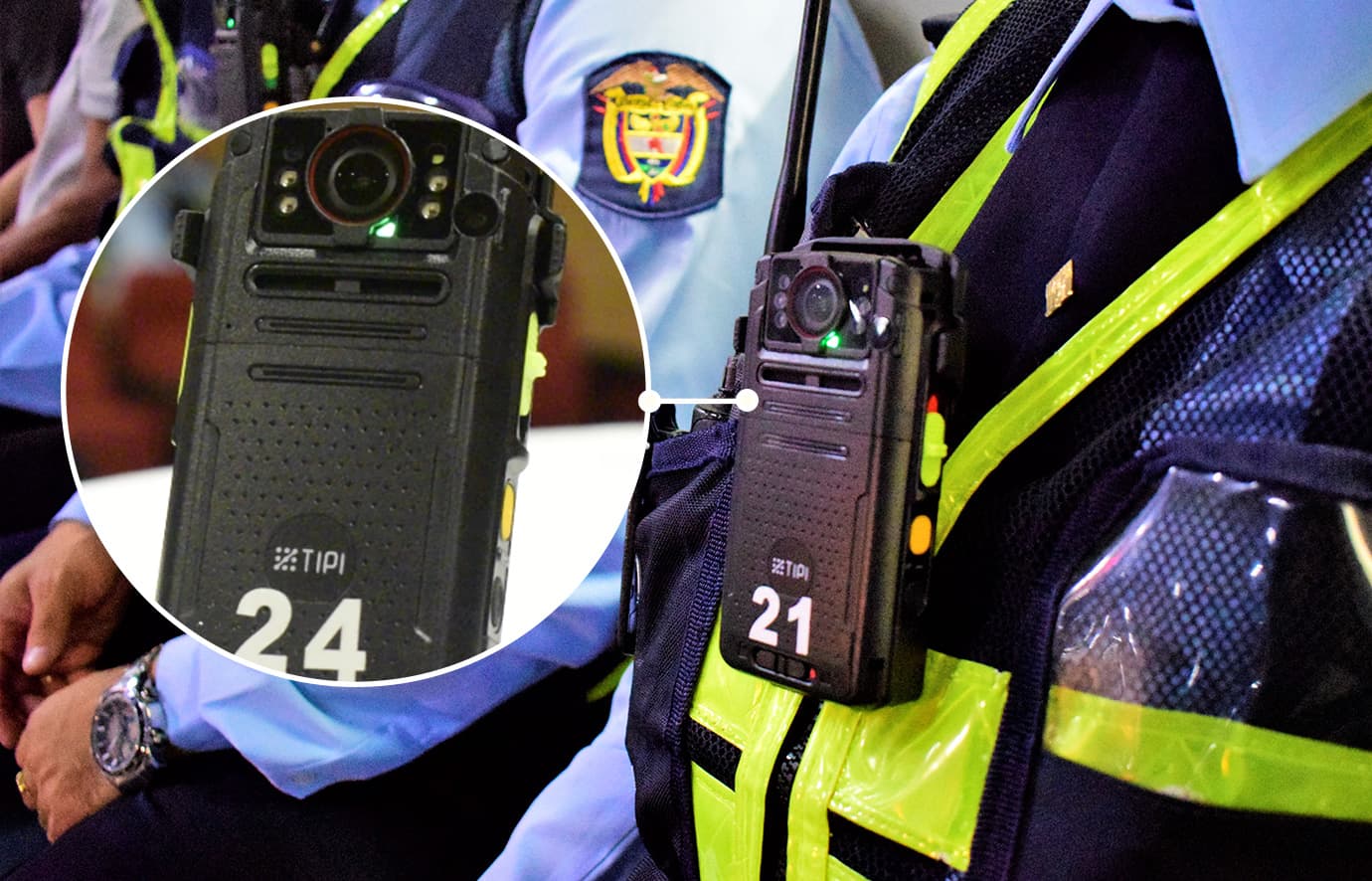 Los agentes de tránsito de Medellín ahora cuentan con body cams
