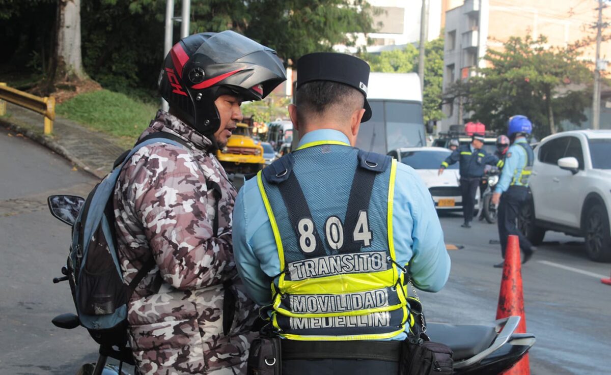 Por la rotación del pico y placa en Medellín se intensificarán los controles