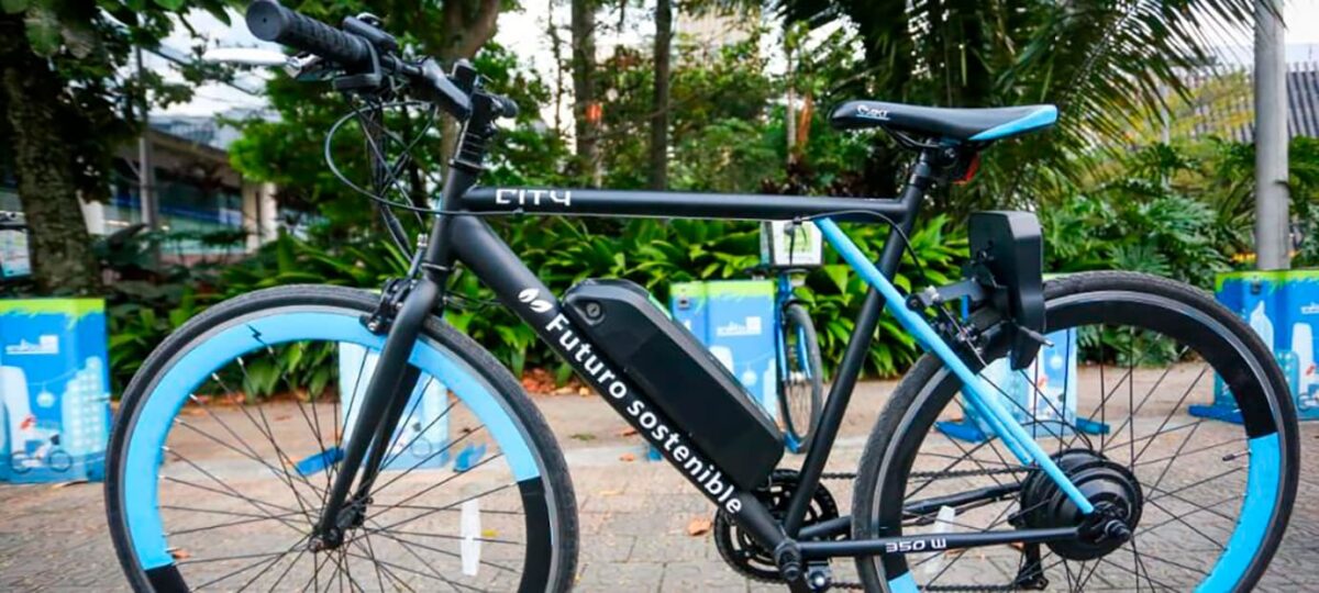 EnCicla bicicletas eléctricas en Medellín