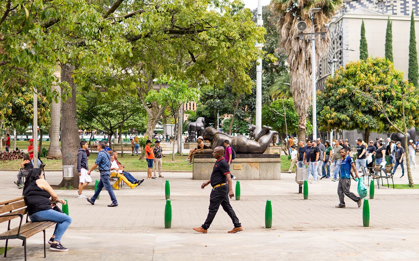 Cada vez más turistas vienen a Medellín