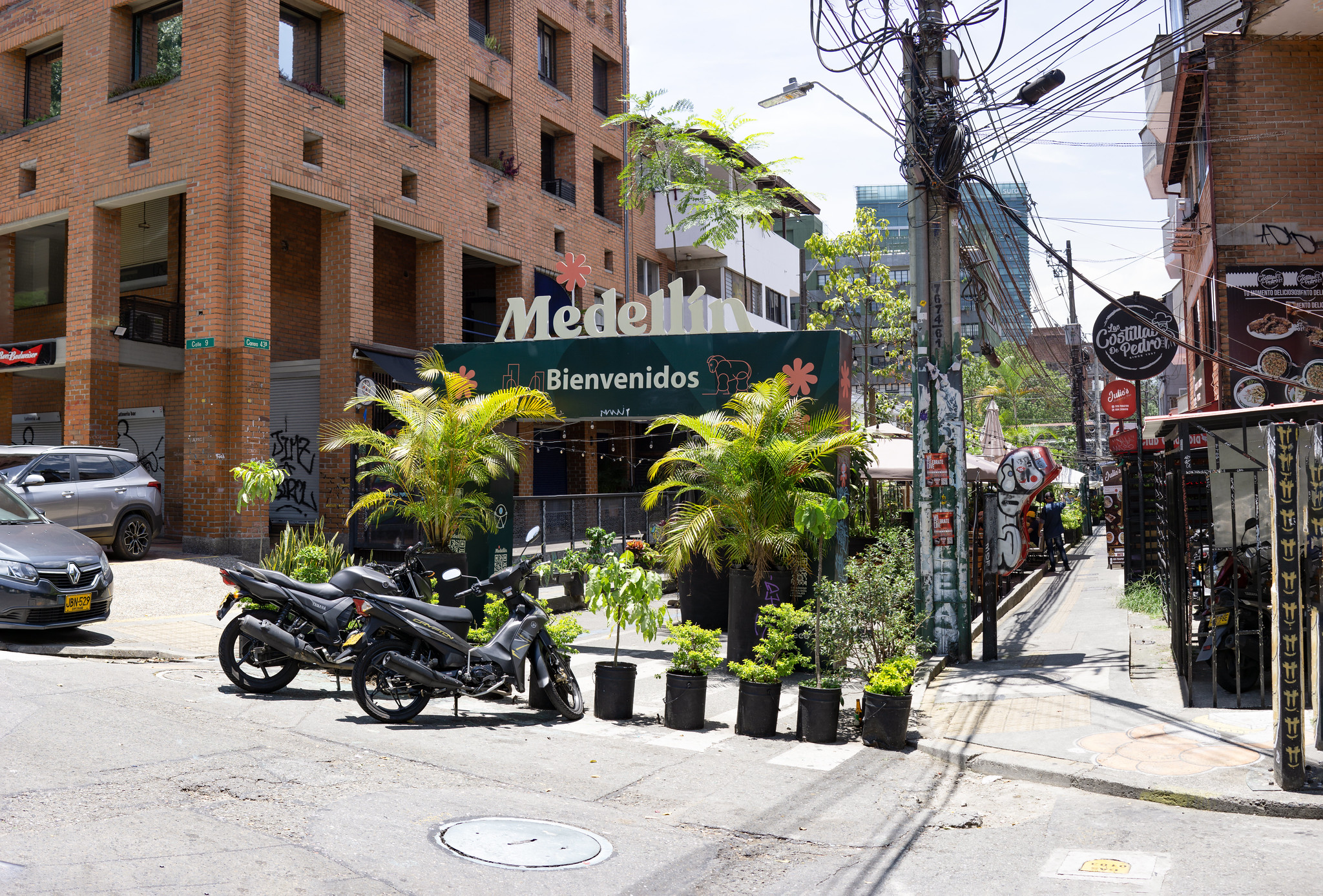 Vía peatonal Astorga bares restaurantes ruido