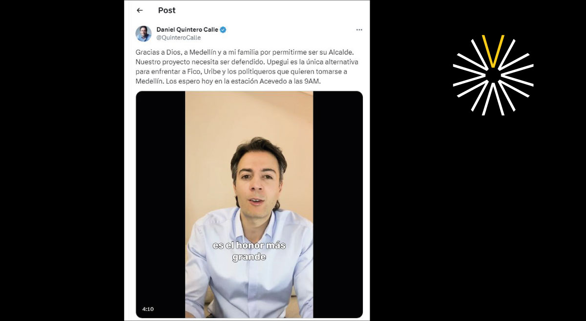 “Estaré de frente en la campaña de Juan Carlos Upegui”, afirmó exalcalde Quintero