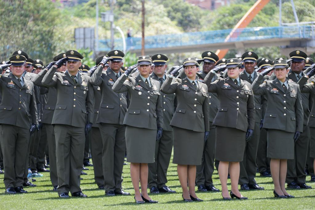 Llegaron 270 nuevos auxiliares de la Policía a Medellín