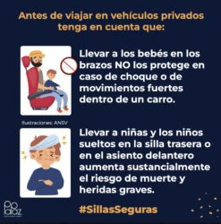 Si va a viajar por carretera: ¡que los niños estén seguros!
