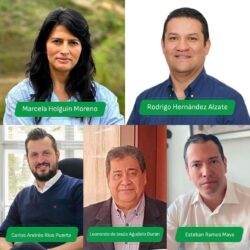 Equipo de trabajo de Andrés Julián Rendón en la Gobernación de Antioquia