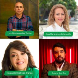 Equipo de trabajo de Andrés Julián Rendón en la Gobernación de Antioquia