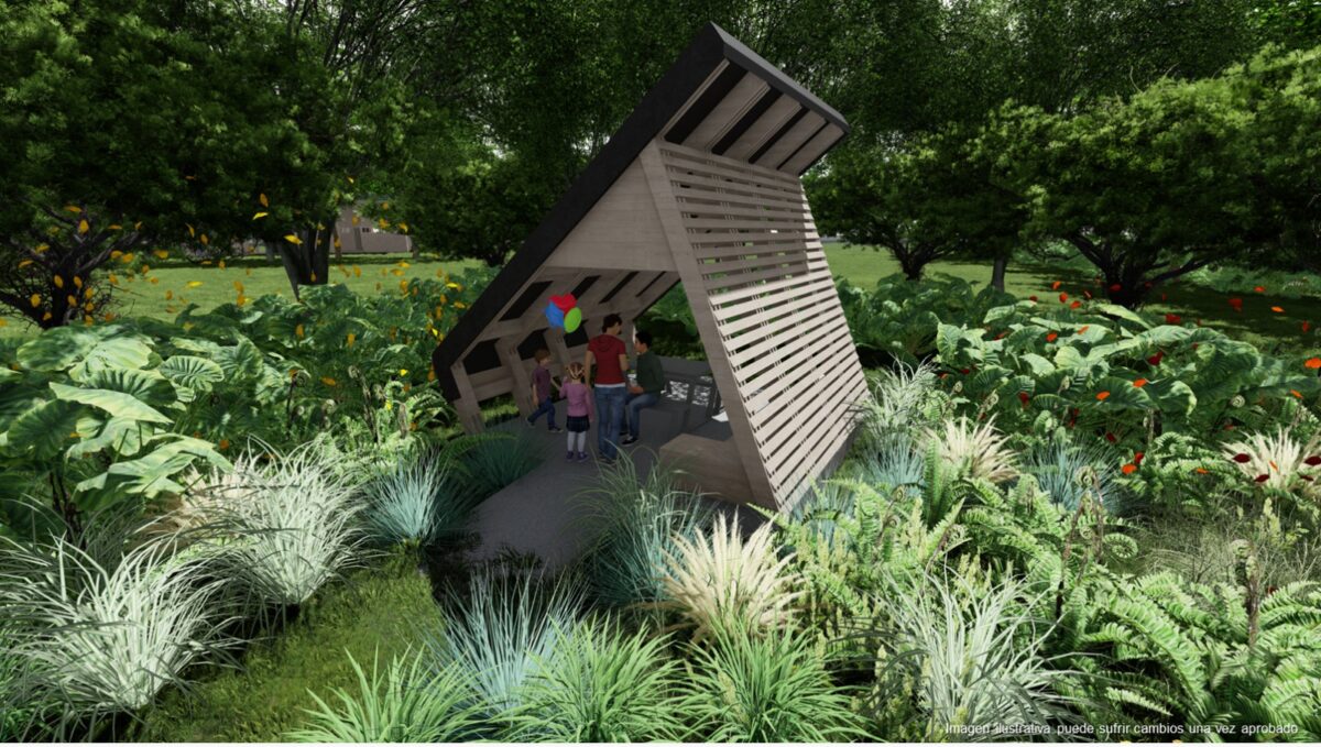 Imagen ilustrativa estimada para el proyecto Parque Recreativo Comfama La Morelia, en Rionegro, Antioquia.