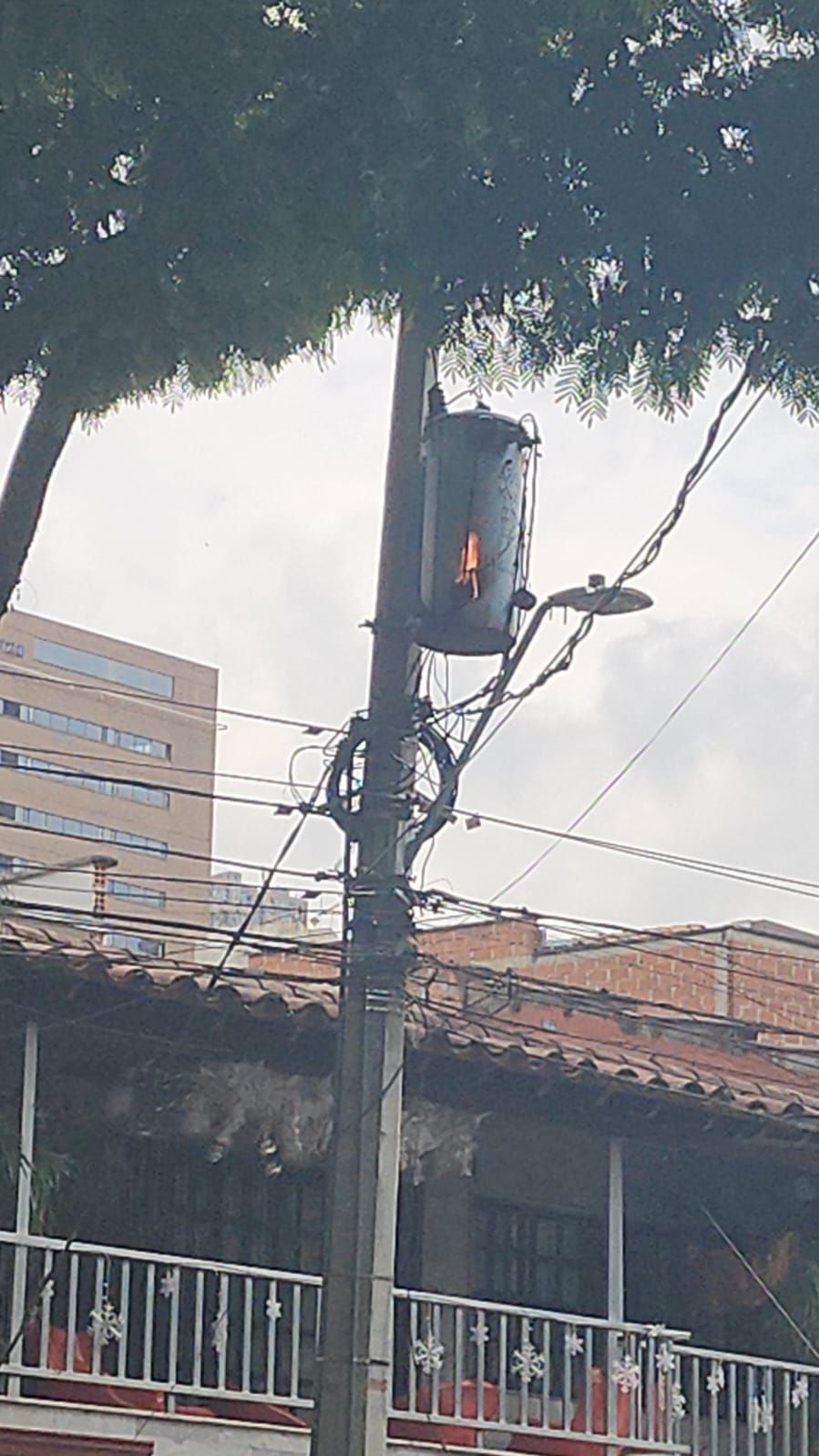 energía eléctrica EPM cambio transformadores