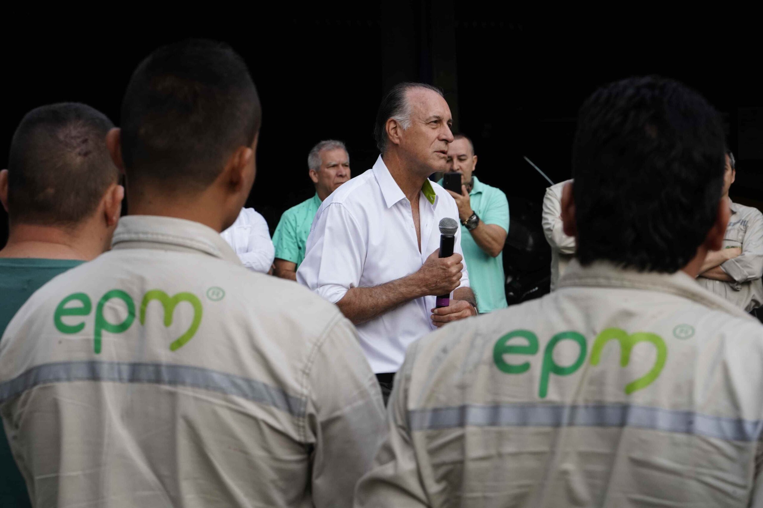 John Maya Salazar trabajadores EPM cuadrillas