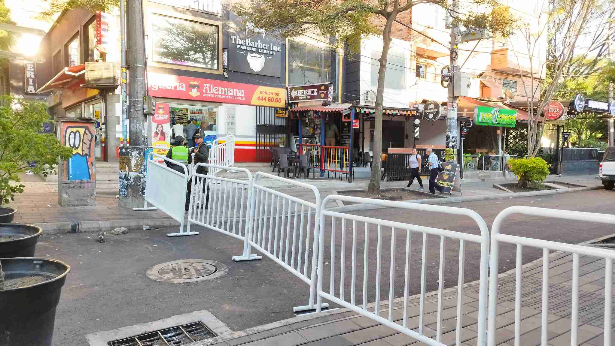 Parque Lleras corporaciones seguridad abrazo Lleras