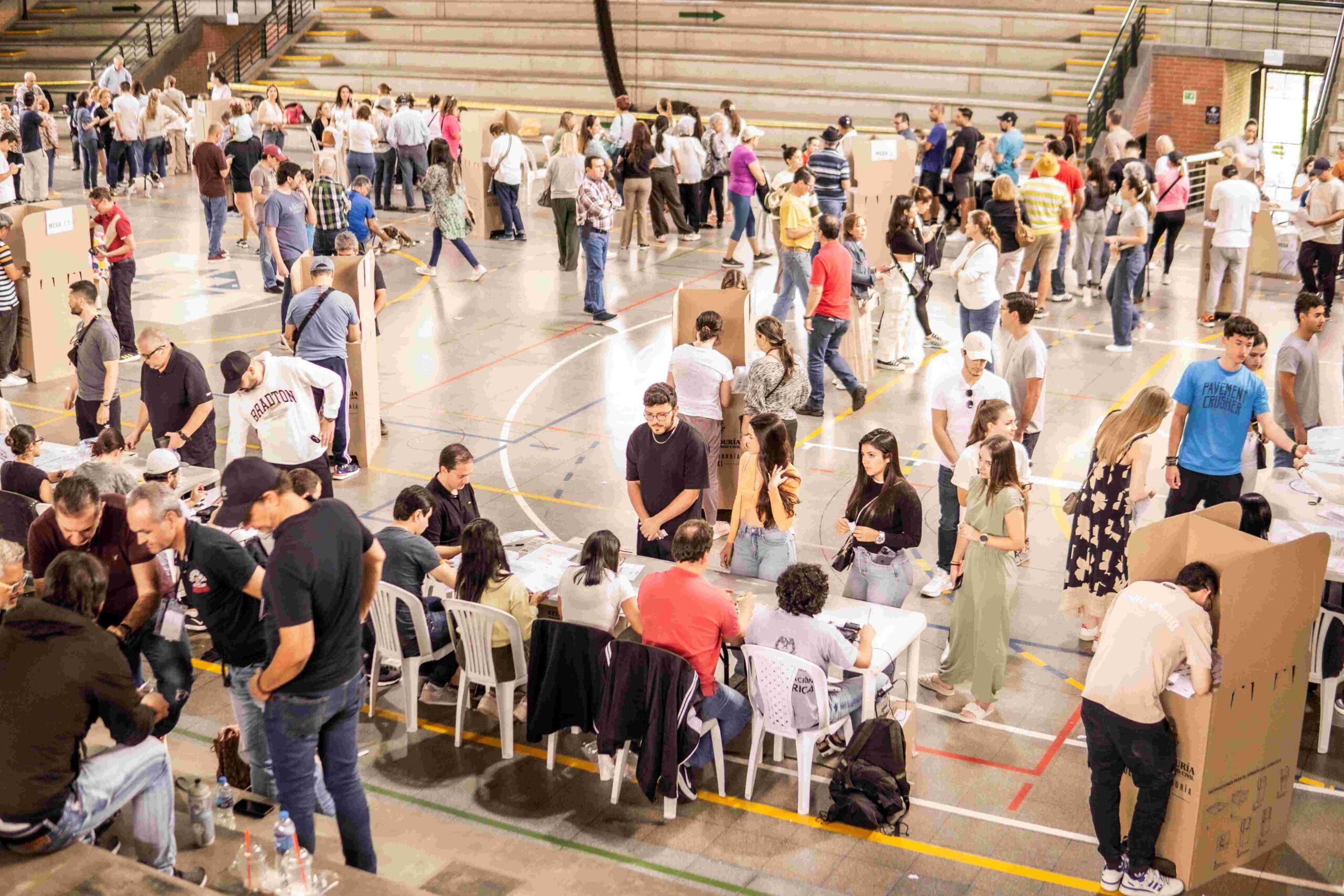 voto popular elecciones regionales mesas de votación