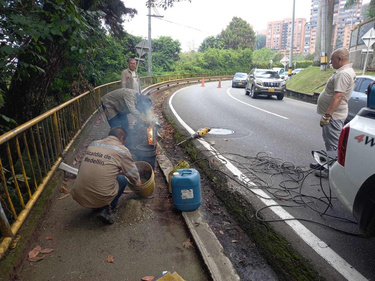 defensas viales seguridad vial barandas