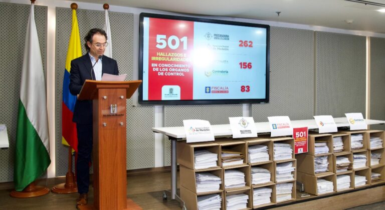 El alcalde Federico Gutiérrez reveló hallazgos e irregularidades de la pasada administración del Distrito