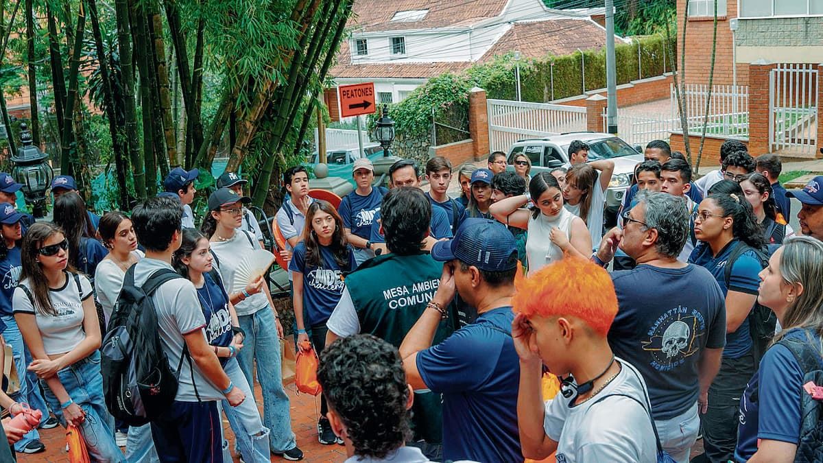 Colegio San José de Las Vegas quebrada La Presidenta