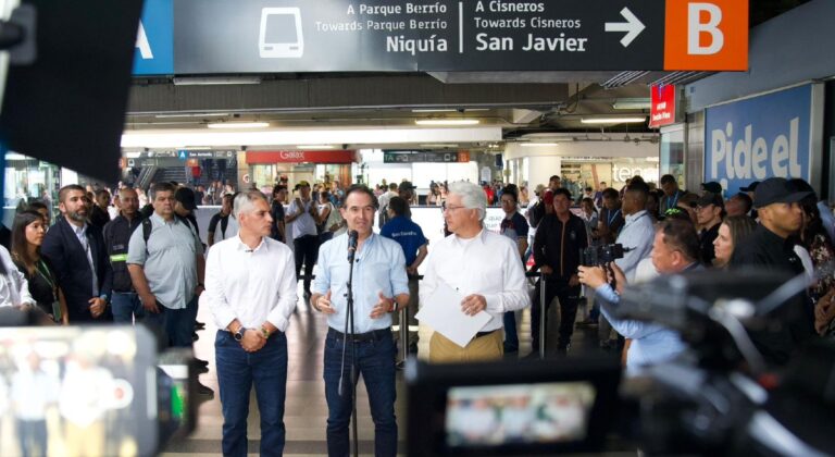 Gobernación, Alcaldía y Metro firman convenio millonario para ampliar la red de transporte
