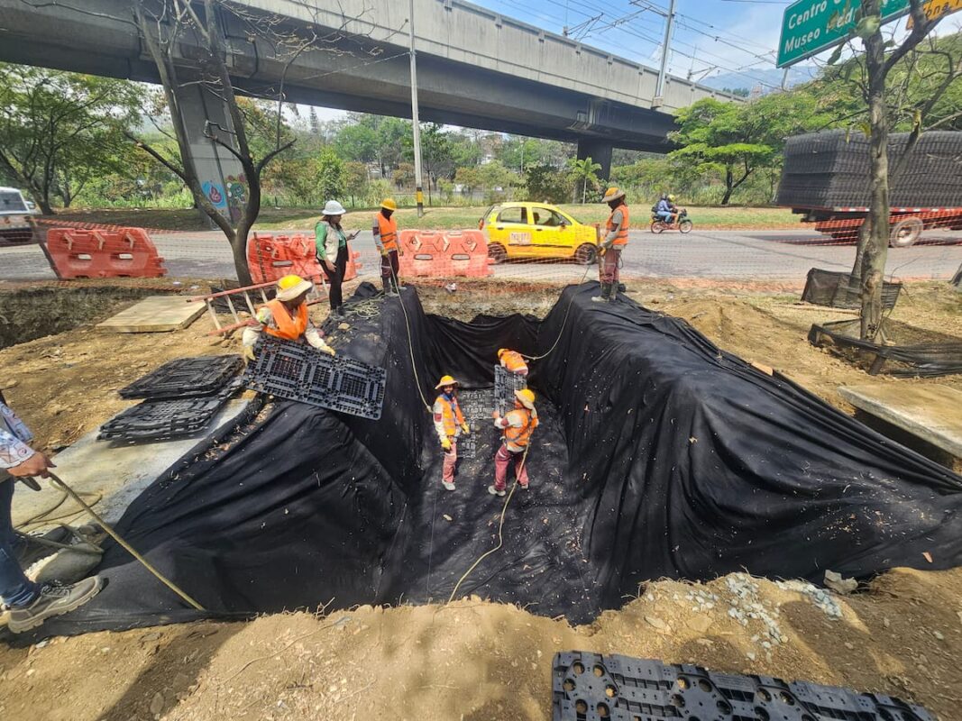 EPM estrena un sistema urbano de drenaje sostenible, en la zona Norte de Medellín
