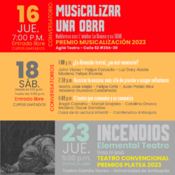 Mayo Platea, continúa la agenda de teatro en Medellín