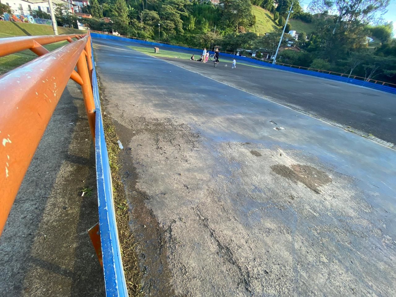 Pista de patinaje El Retiro riesgos