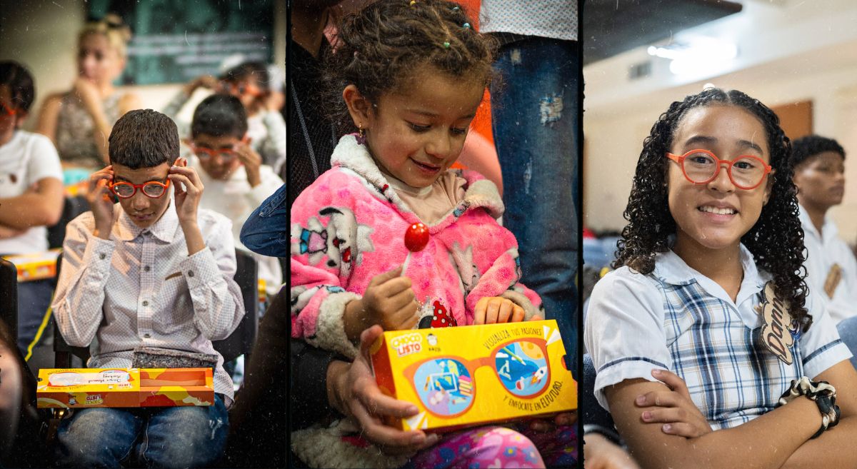 Su Visión, Su Futuro, iniciativa por la salud visual y la educación para 2.400 de Colombia