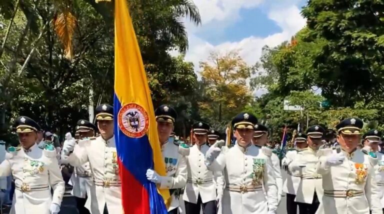Acto de conmemoración del 20 de julio en Medellín