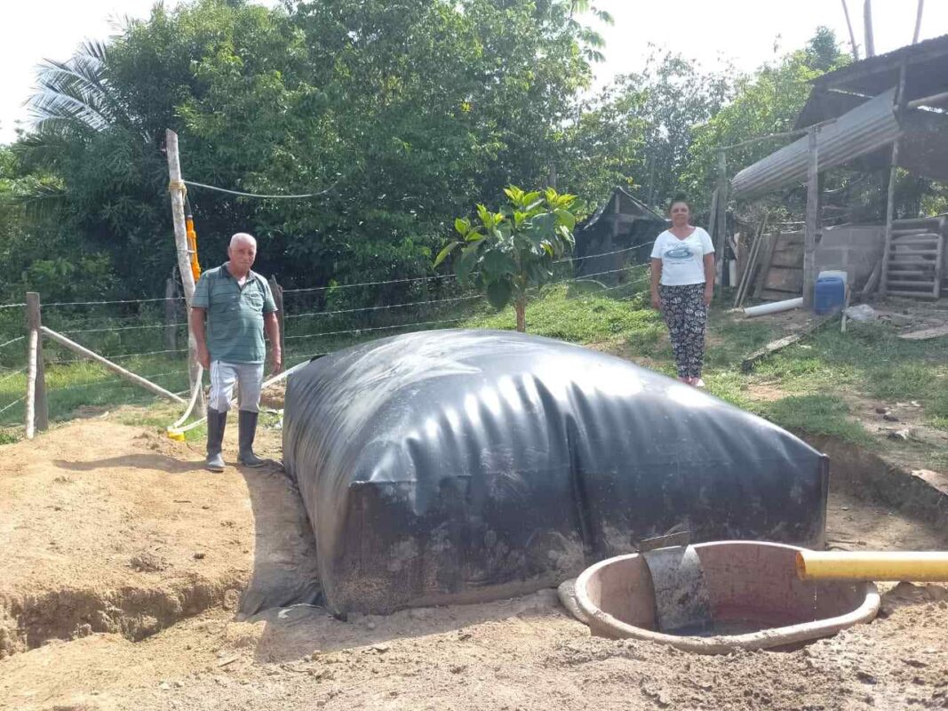 Cementera Alión Sonsón biodigestores campo