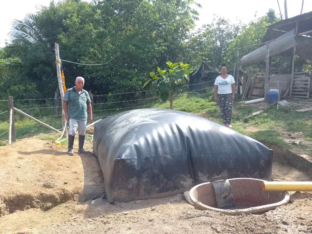 Cementera Alión Sonsón biodigestores campo