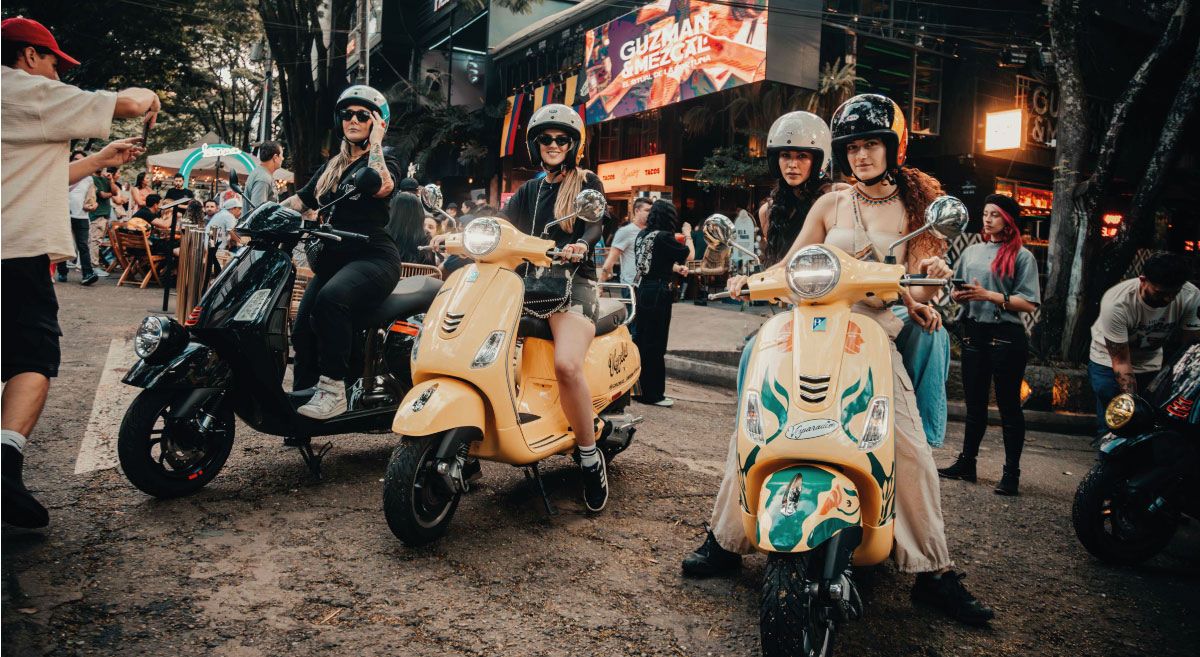 Turismo Vespa recorridos Vesparadise