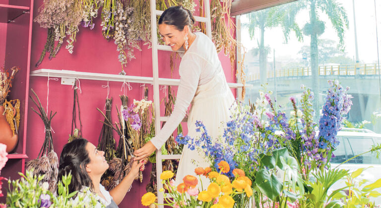 Pavia: flores para alegrar cualquier lugar