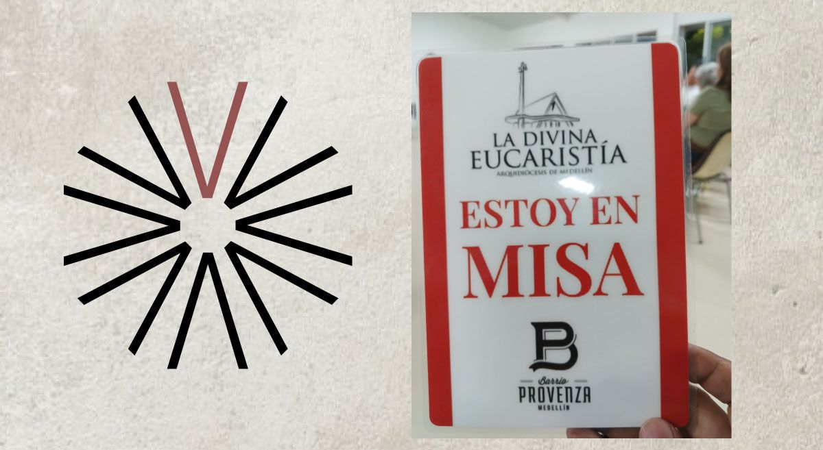Divina Eucaristía parroquia misa parqueadero