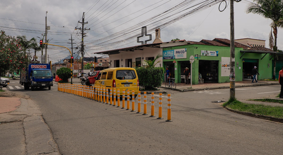 La Cejas vías sentidos viales calles carreras