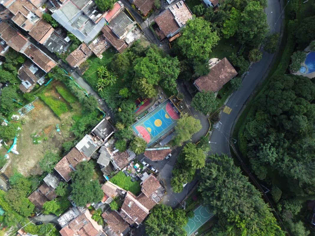 panorámica vista aérea Garabato memoria