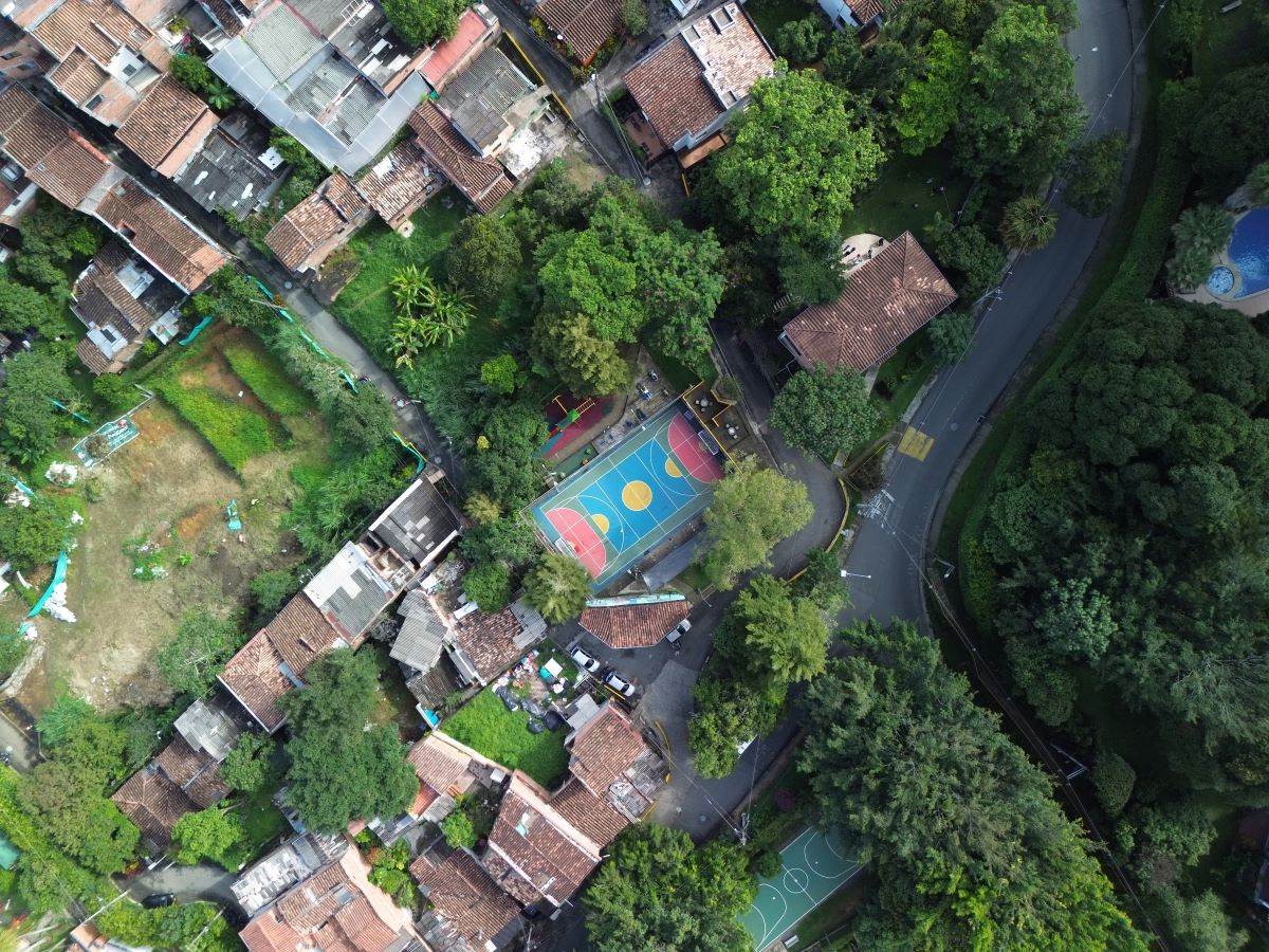 panorámica vista aérea Garabato memoria