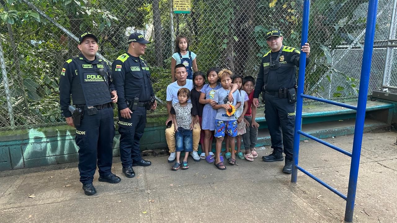 emberás indígenas niños perdidos