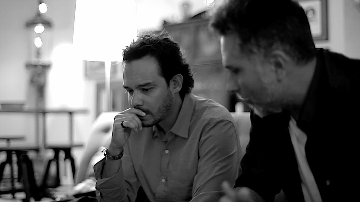 Marlon Moreno y Juan Zapata graban una película en Medellín