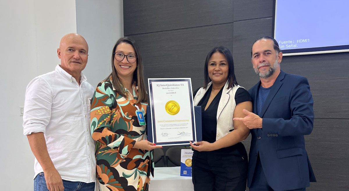 iq interquirófanos clínica certificación