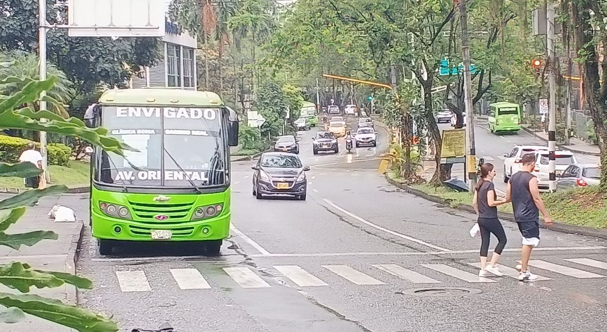 buses colectivos rutas Envigado