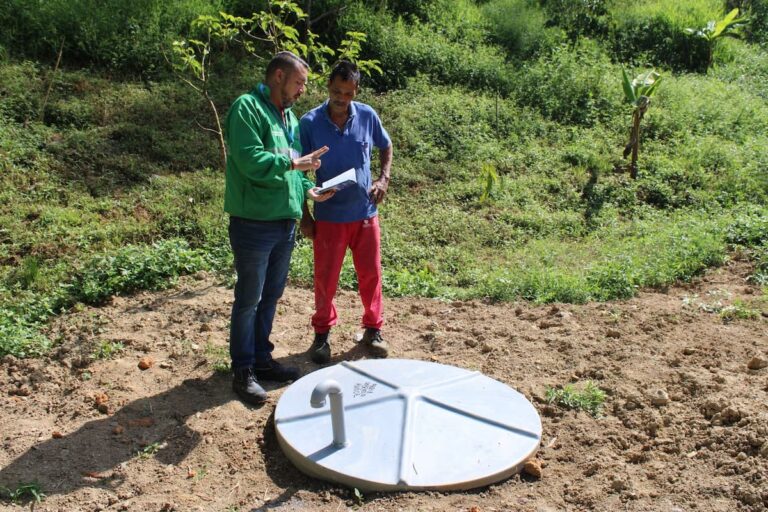 San Sebastián de Palmitas tiene 77 nuevos pozos sépticos para el tratamiento de aguas residuales