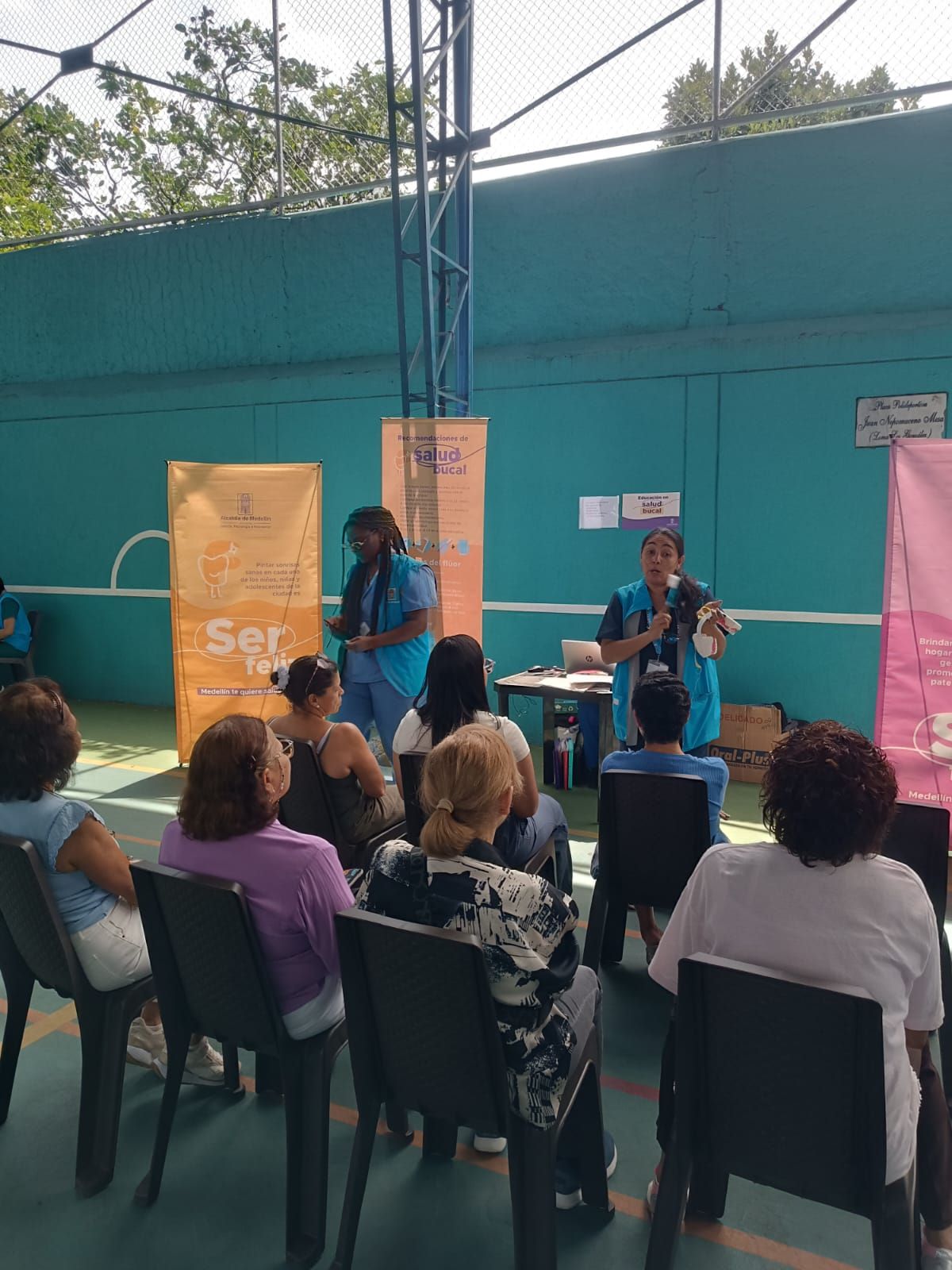 feria ser saludable el poblado los gonzález