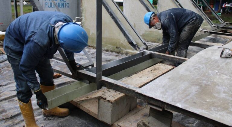 Así avanza en saneamiento de la planta de agua de Santa Elena