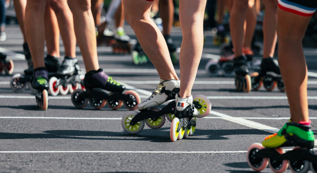 Velocidad pura en patines