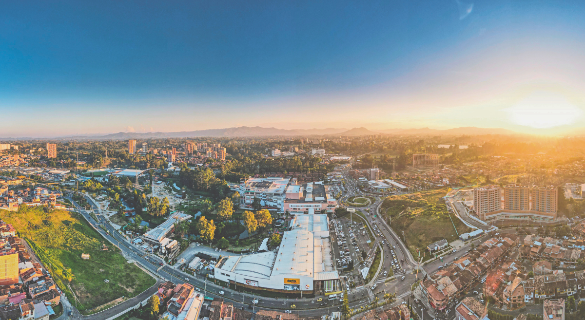 Panorámica Rionegro paisaje urbano