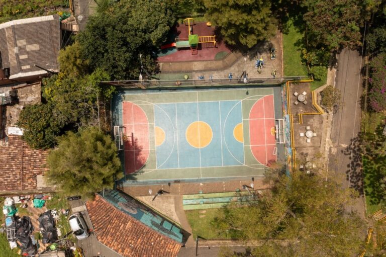 Cancha de El Garabato, en El Poblado, será inaugurada el domingo: habrá música y deporte