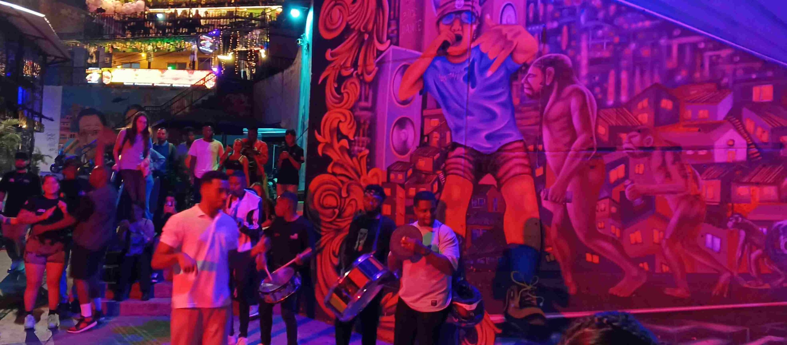 música baile callejero graffiti comuna 13