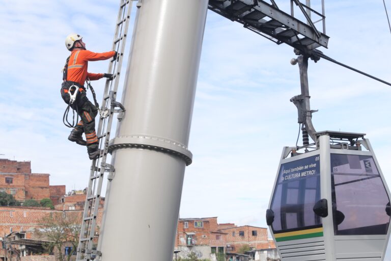 Metro inicia mantenimiento mayor anual a sus seis metrocables